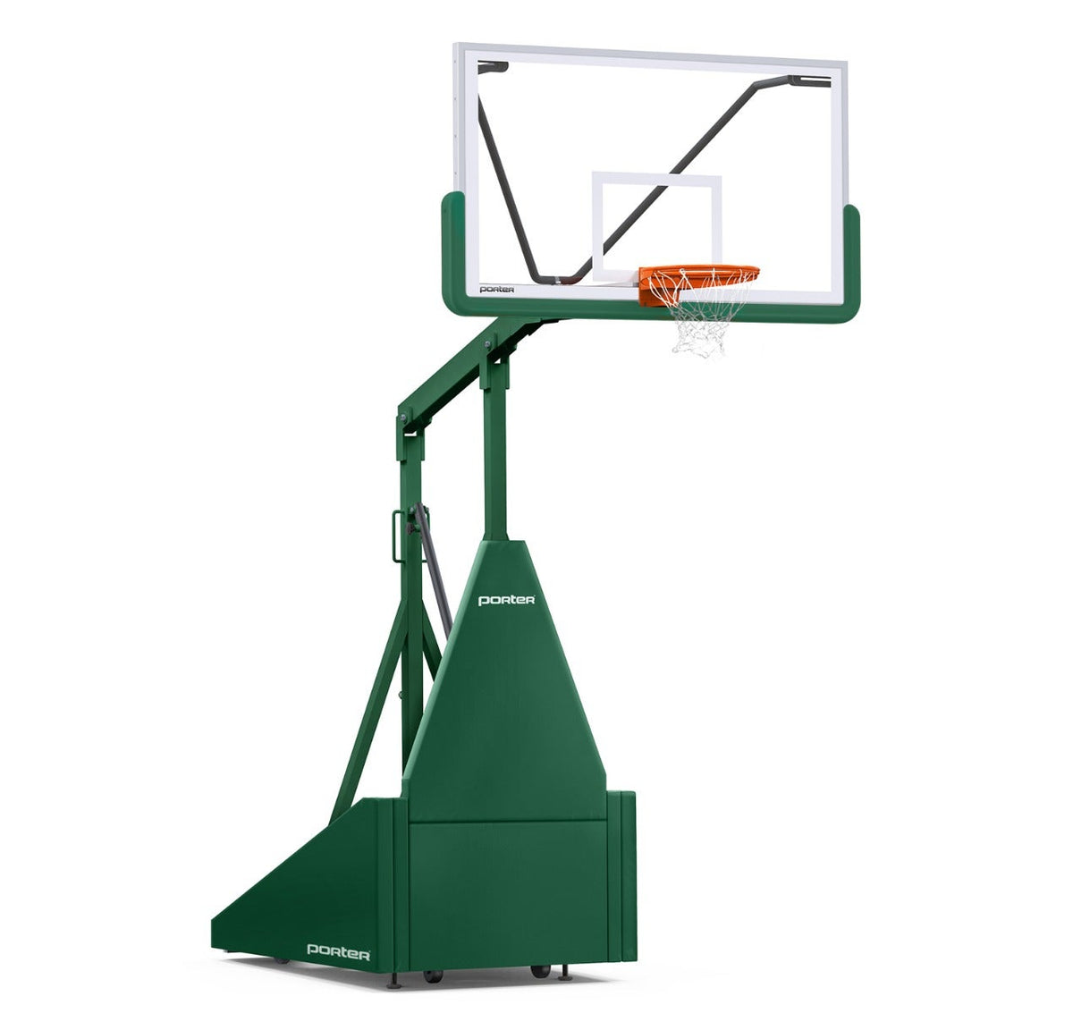 Porter Athletic 735 Competition Portable Backstop Dark Green, Dark Green, No Graphics