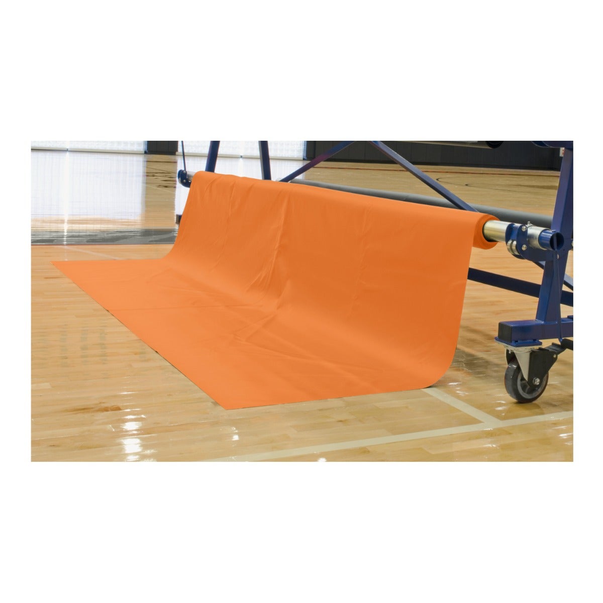 Porter Athletic Vinyl Floor Covering Orange