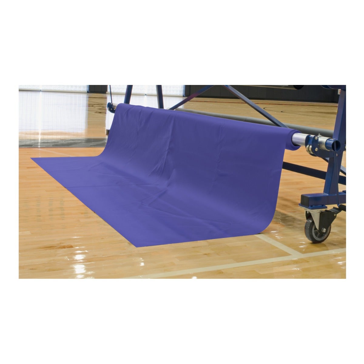 Porter Athletic Vinyl Floor Covering Purple