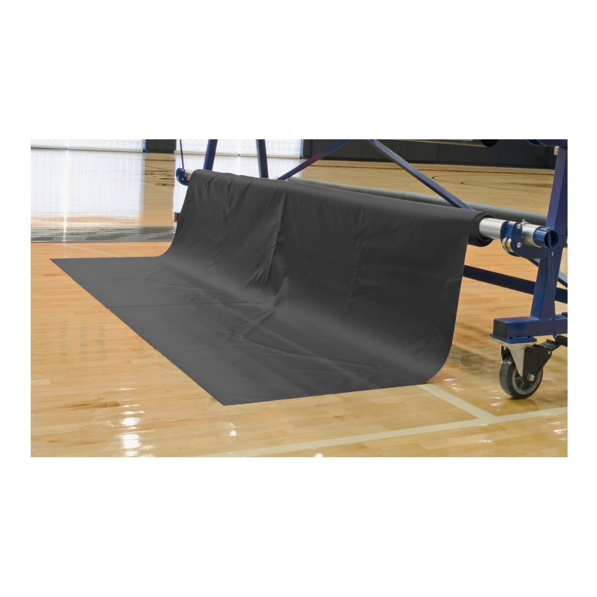 Porter Athletic Vinyl Floor Covering Black
