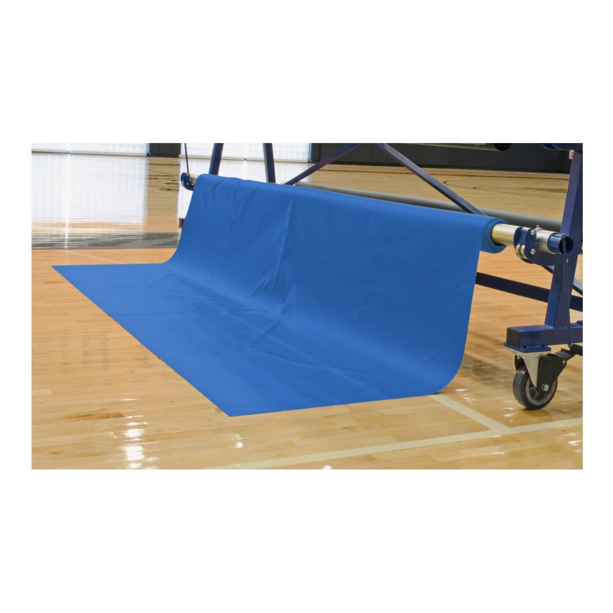 Porter Athletic Vinyl Floor Covering Royal Blue