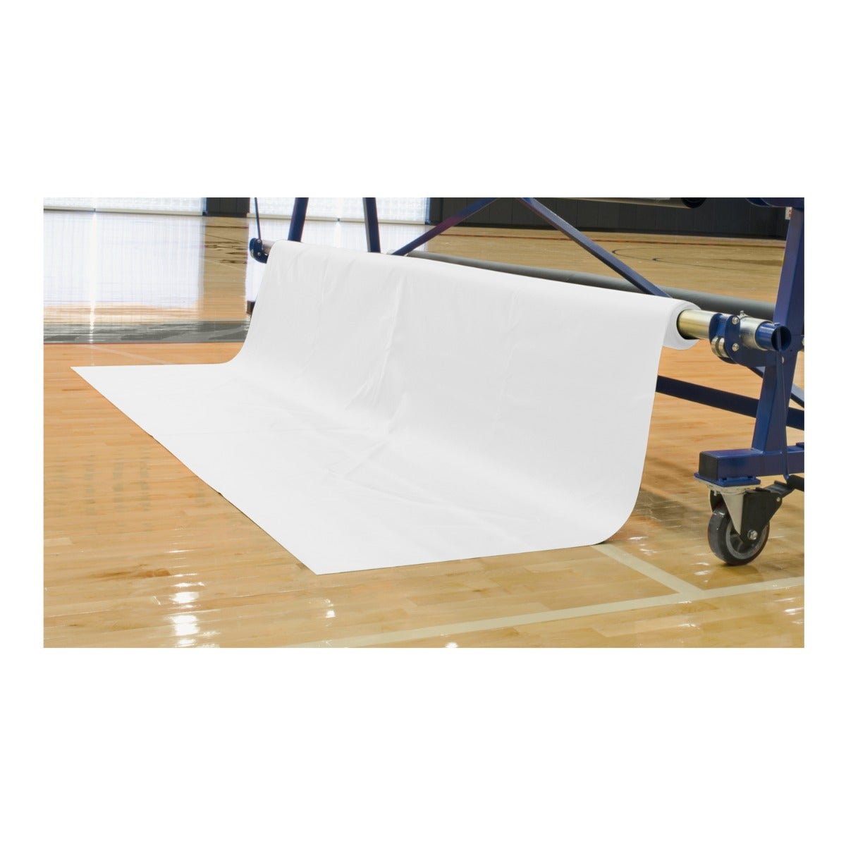 Porter Athletic Vinyl Floor Covering White
