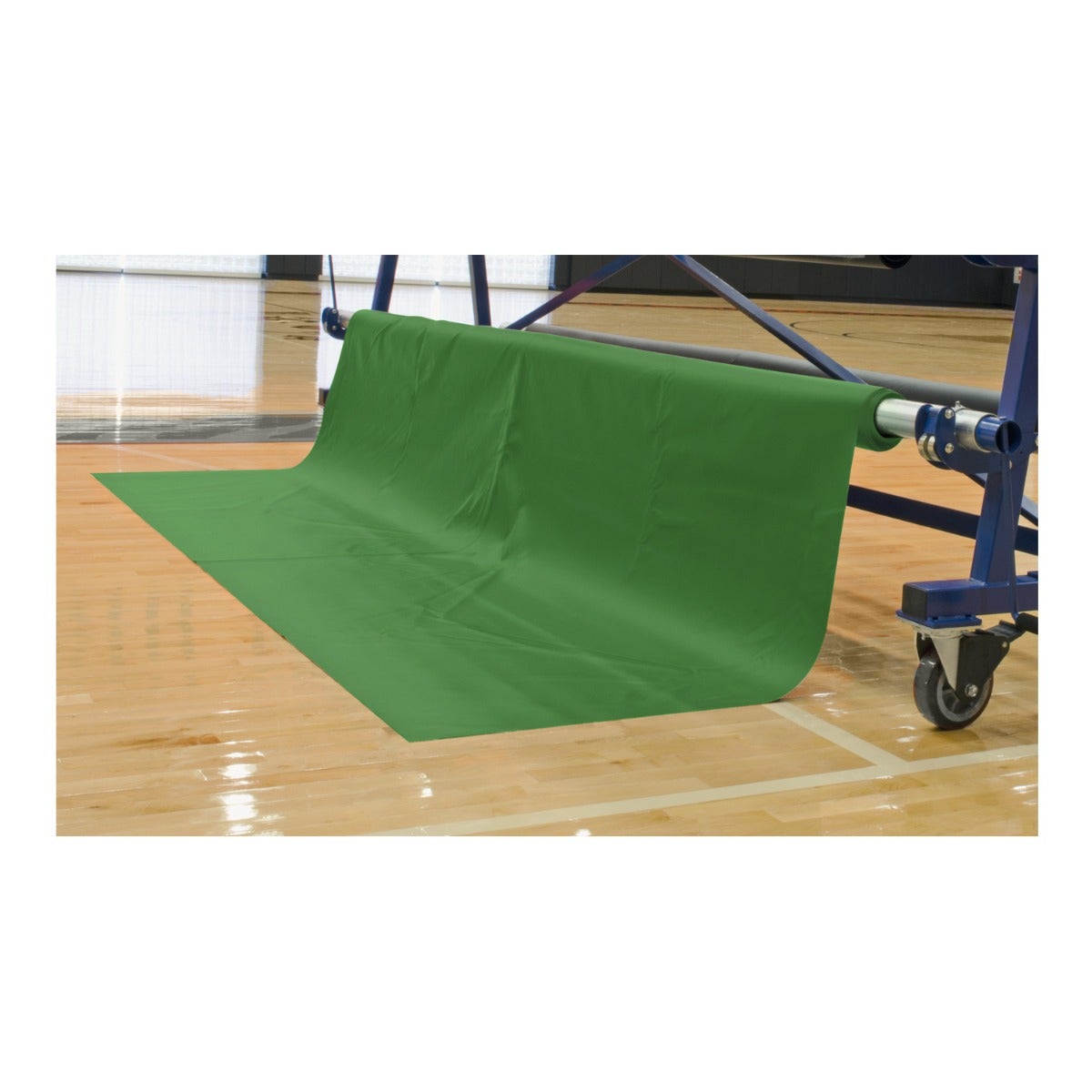 Porter Athletic Vinyl Floor Covering Kelly Green