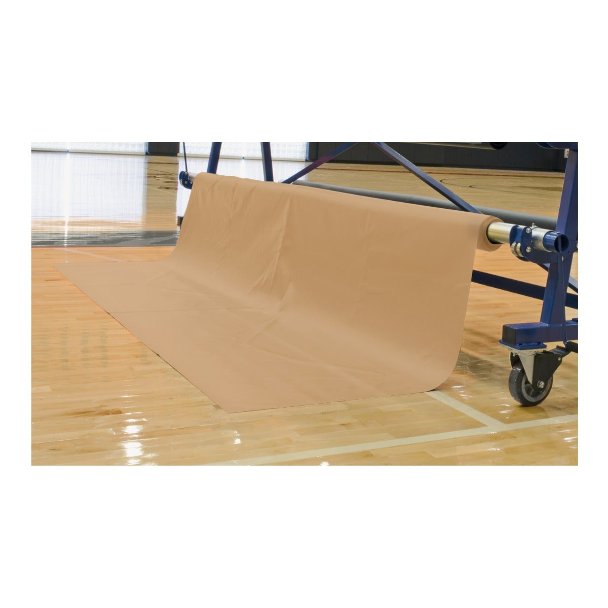Porter Athletic Vinyl Floor Covering Tan
