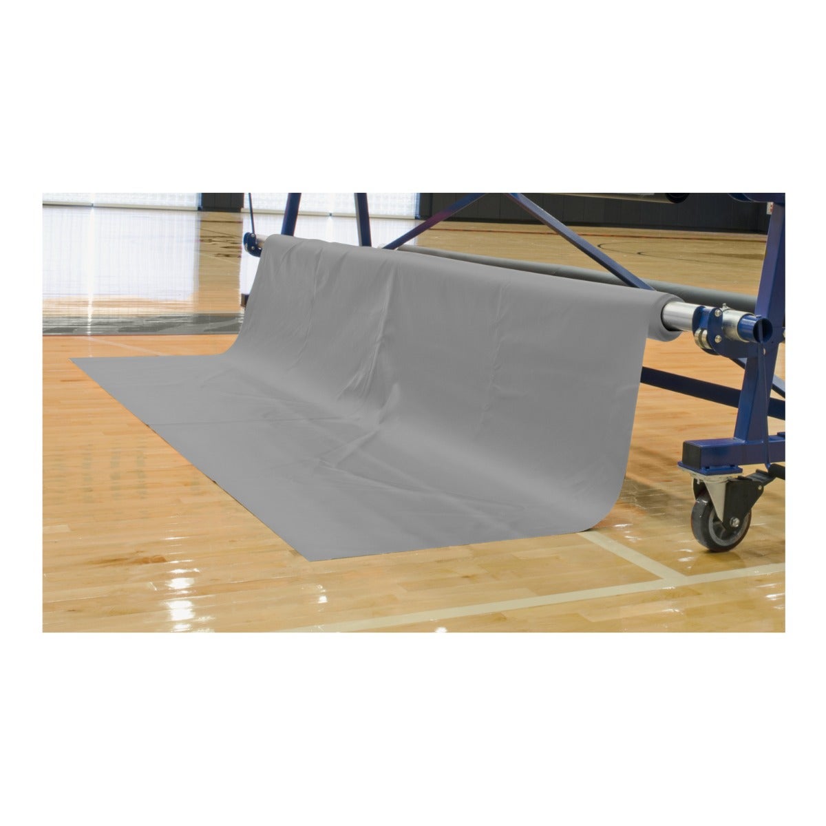 Porter Athletic Vinyl Floor Covering Gray