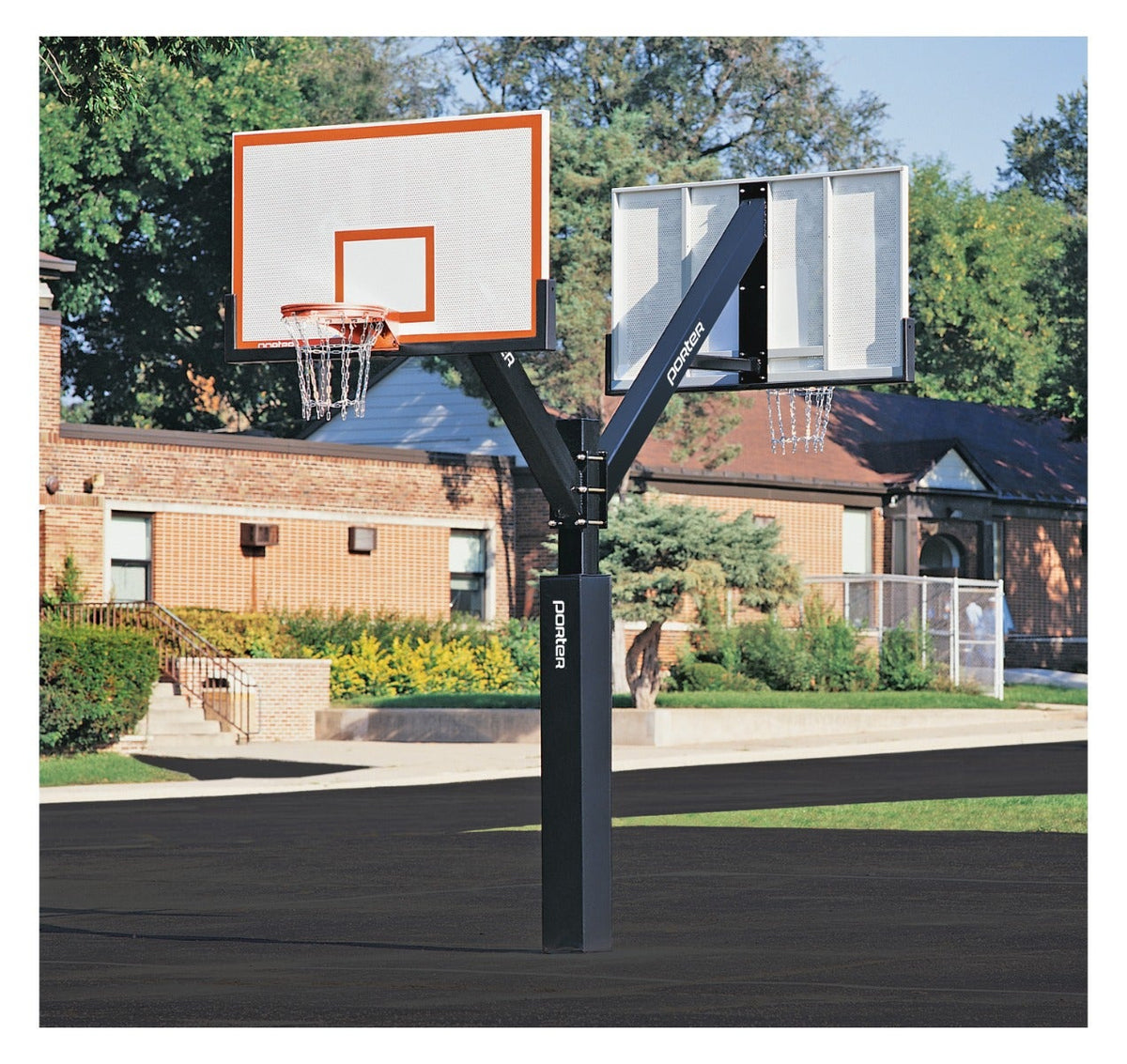 Porter Athletic Heavy-Duty Basketball System Back to Back System