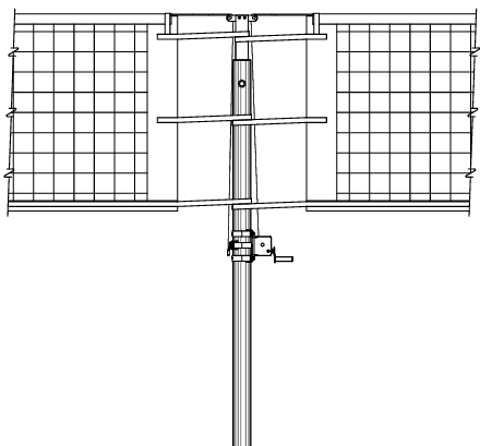 Porter Athletic Powr Line Vb Telescoping Center Standard Product image 2