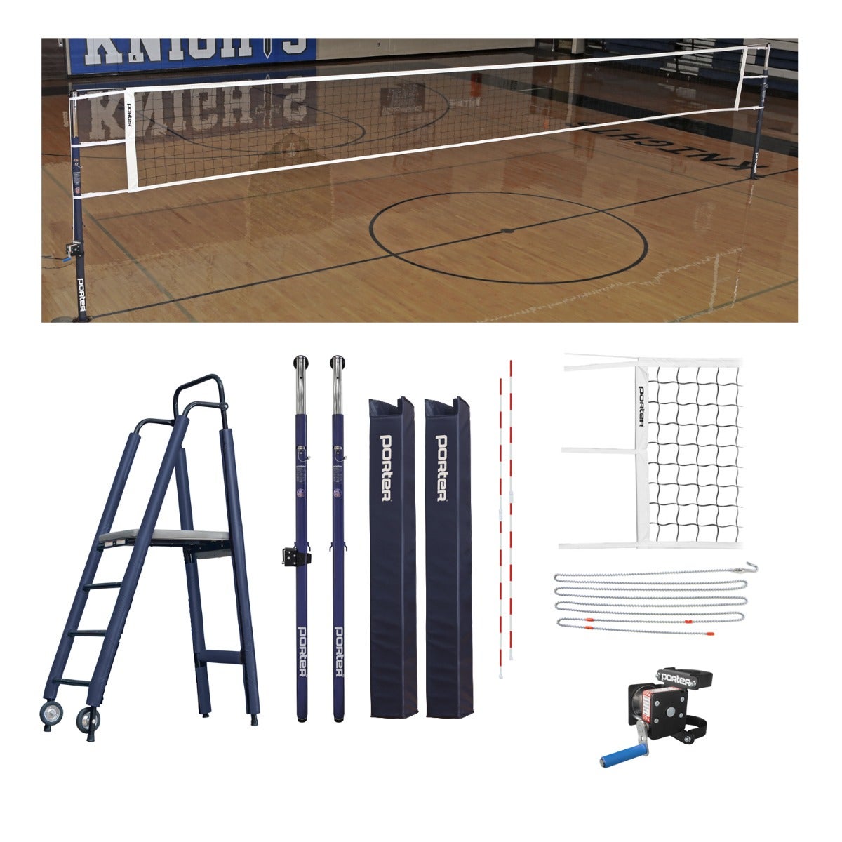 Porter Athletic Powr Steel Vb Competition Plus Package Product image 1