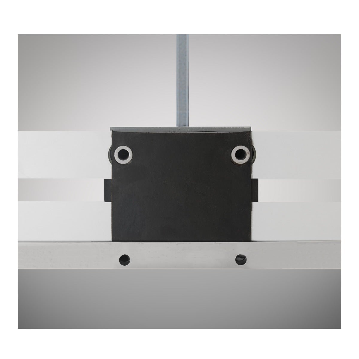 Porter Athletic Pro Strut Glass Backboard 72" x 42" backboard goal mount centers are 5” x 4½”. 72" x 48" backboard goal mount centers are 5” x 5”