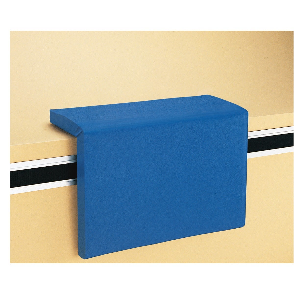 Porter Athletic Stage Pad Rigid Backed SuperSafe Pad, Royal Blue, No Graphics