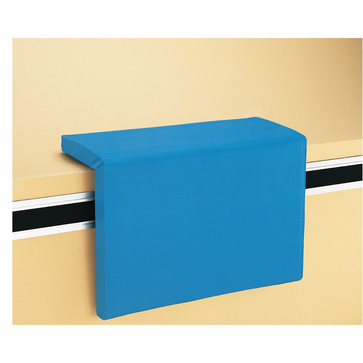 Porter Athletic Stage Pad Rigid Backed DuraSafe Pad, Light Blue, No Graphics