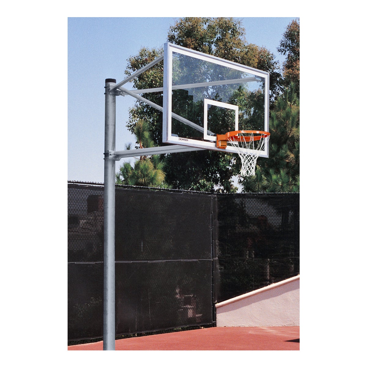 Porter Athletic Ultimate Outdoor Basketball System Galvanized