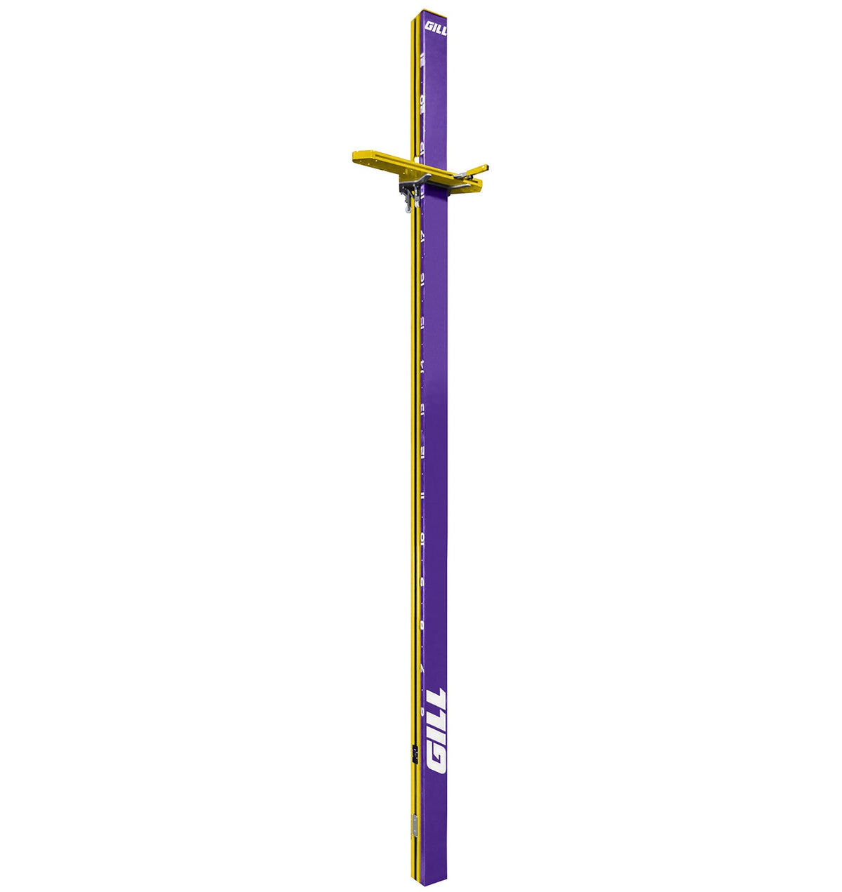 Gill Athletics AGX M4 Pole Vault Standards Purple, Yellow Gold
