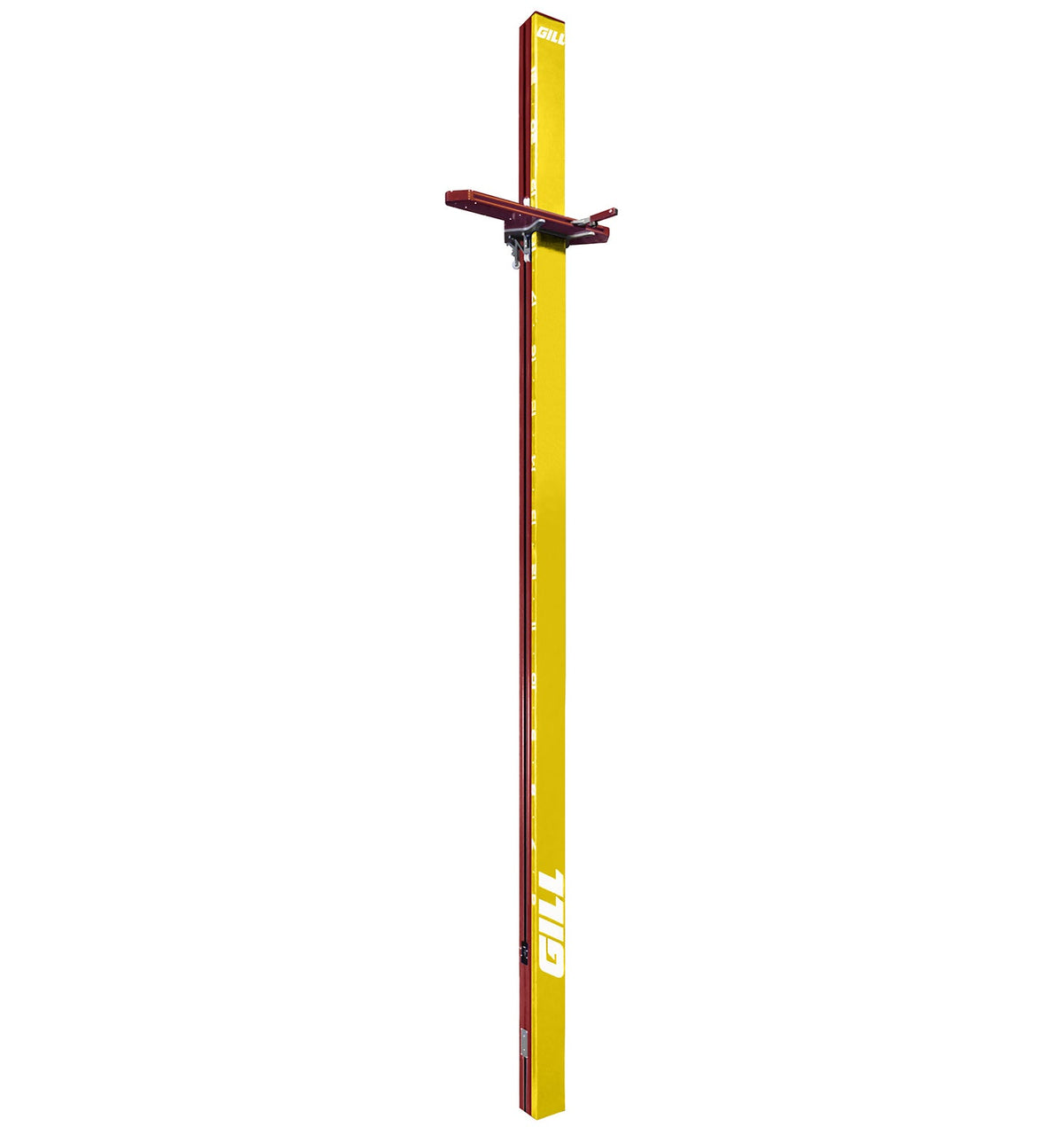 Gill Athletics AGX M4 Pole Vault Standards Yellow Gold, Maroon