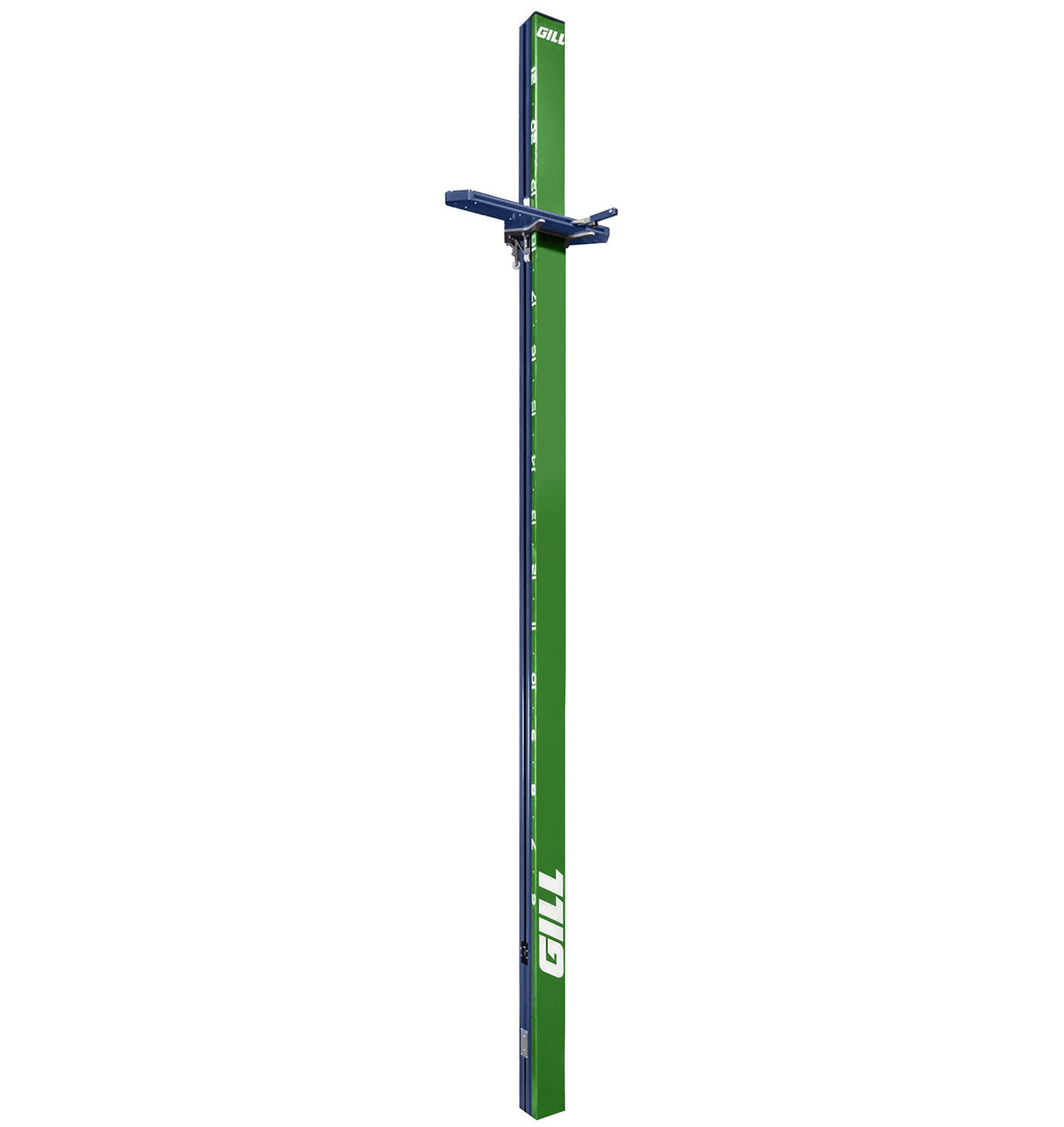 Gill Athletics AGX M4 Pole Vault Standards Kelly Green, Navy Blue