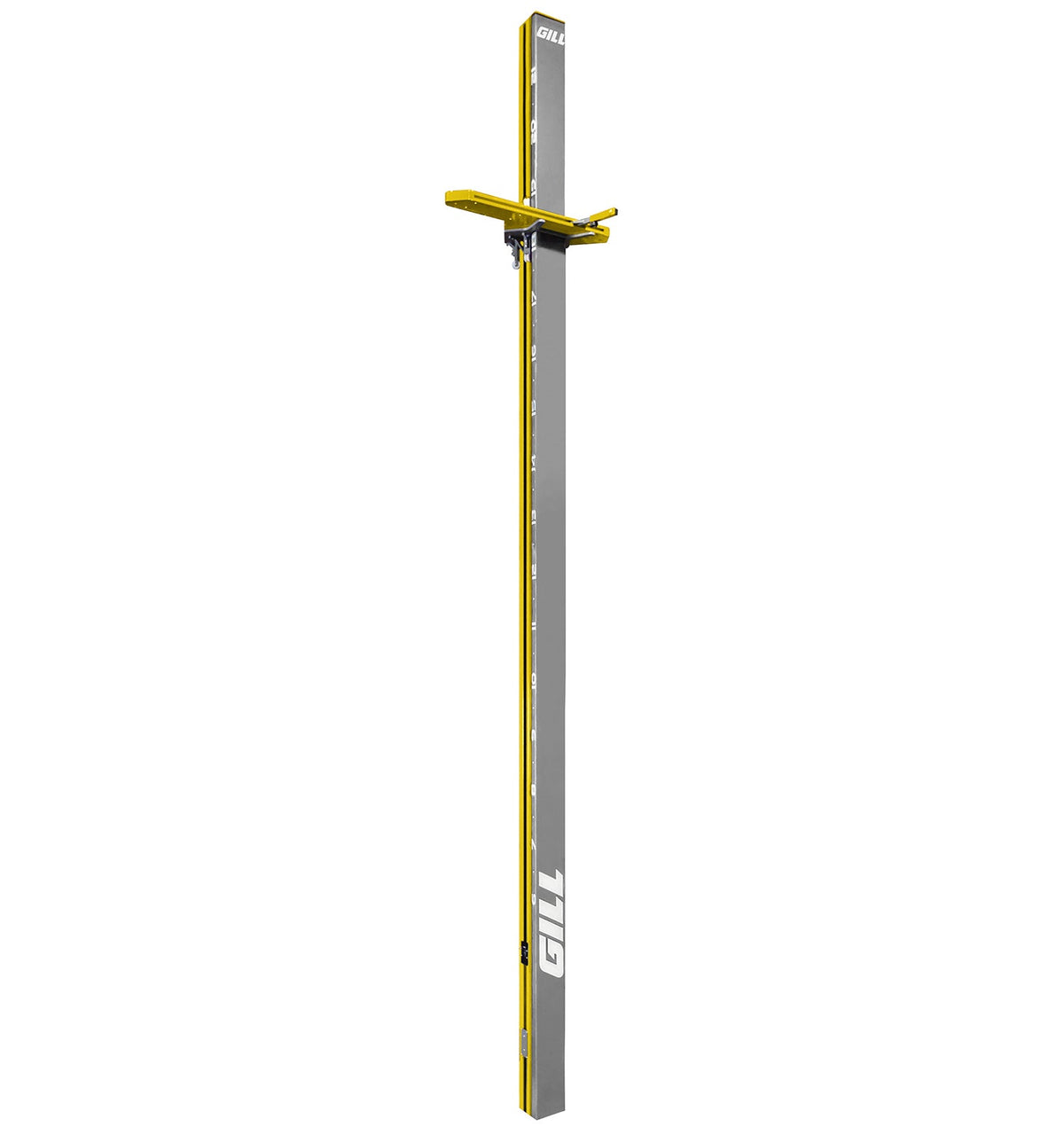 Gill Athletics AGX M4 Pole Vault Standards Gray, Yellow Gold