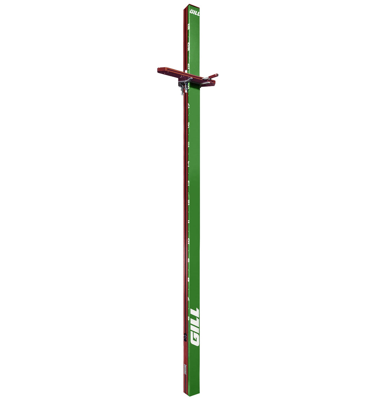 Gill Athletics AGX M4 Pole Vault Standards Kelly Green, Maroon