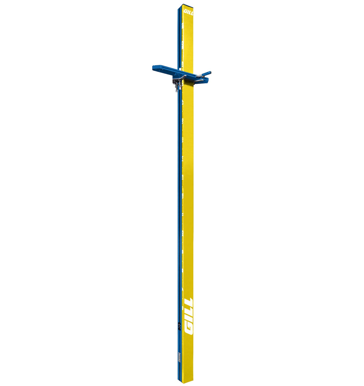 Gill Athletics AGX M4 Pole Vault Standards Yellow Gold, Royal Blue