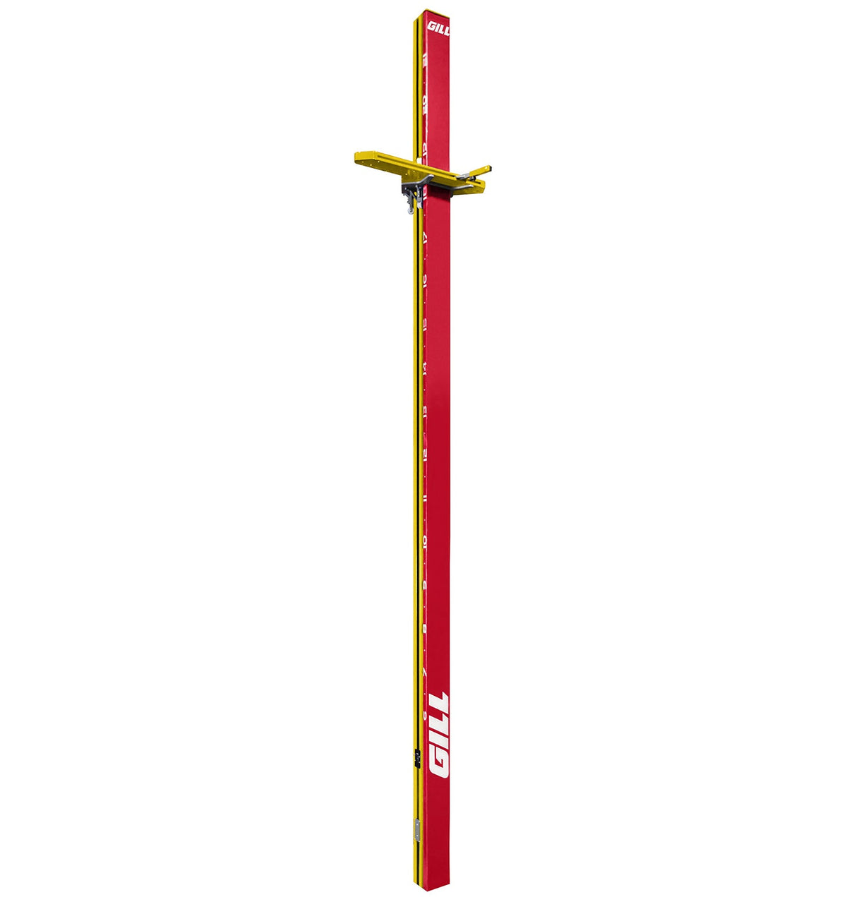 Gill Athletics AGX M4 Pole Vault Standards Red, Yellow Gold