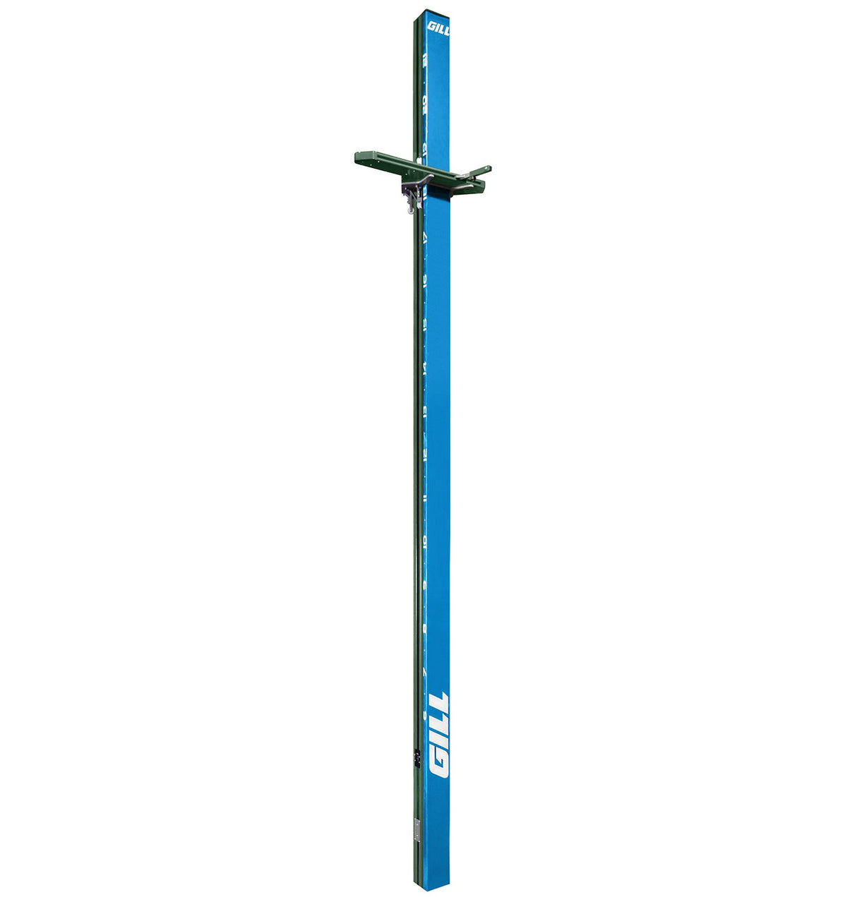Gill Athletics AGX M4 Pole Vault Standards Light Blue, Dark Green