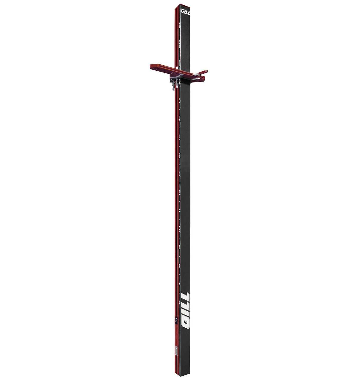 Gill Athletics AGX M4 Pole Vault Standards Black, Maroon