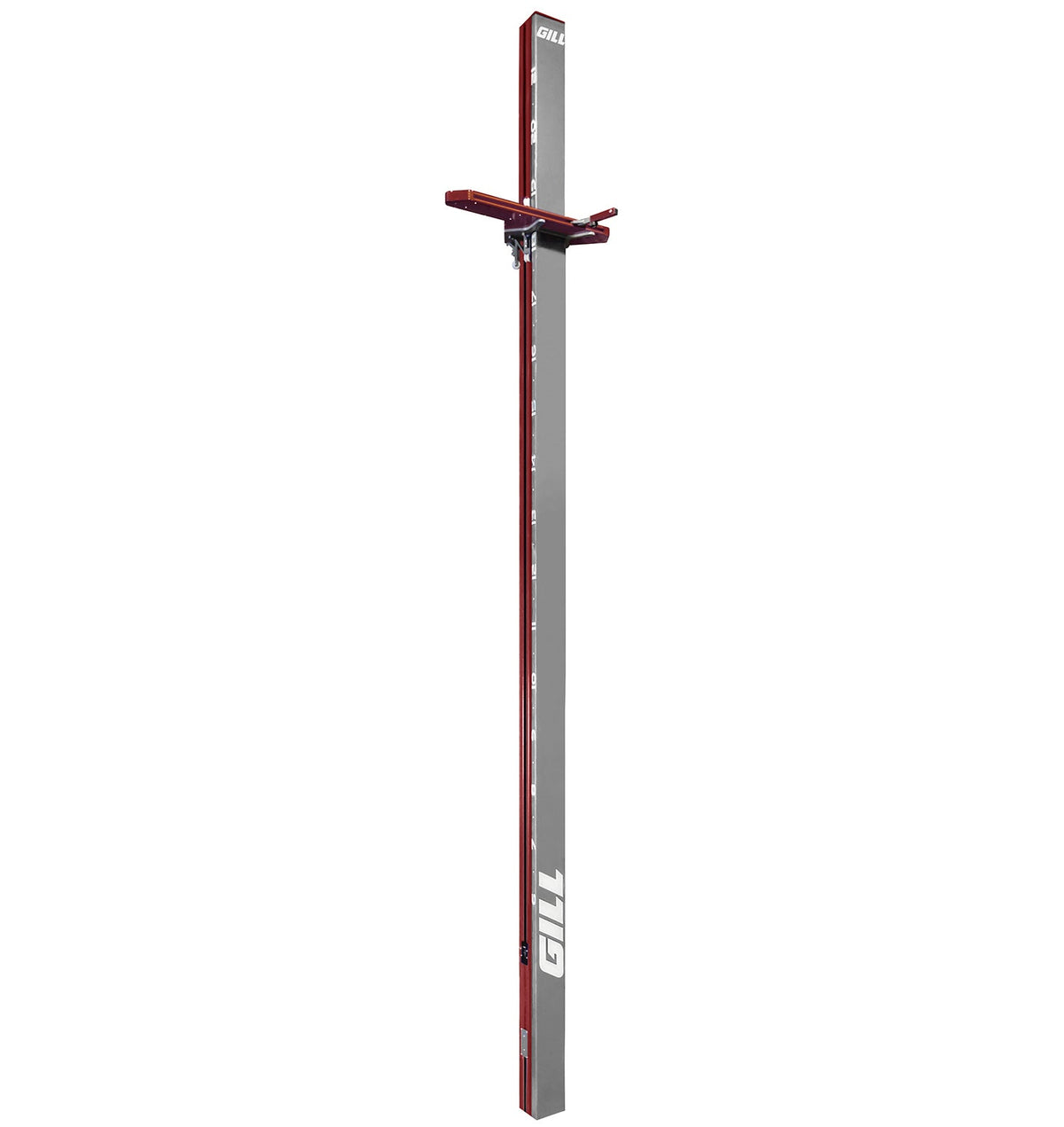 Gill Athletics AGX M4 Pole Vault Standards Gray, Maroon