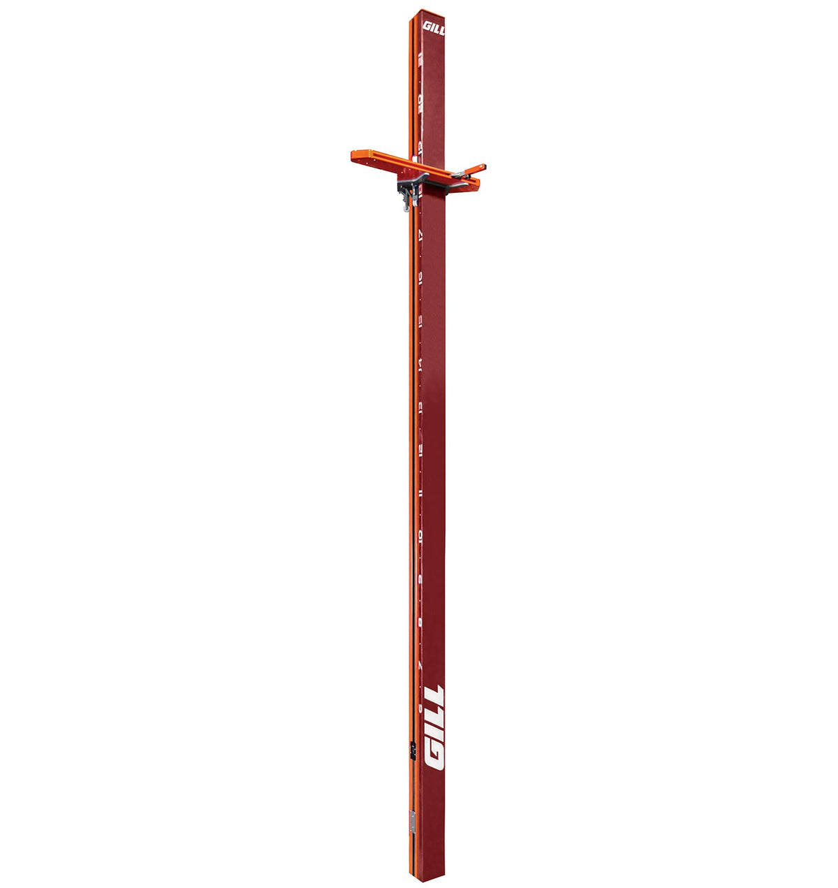 Gill Athletics AGX M4 Pole Vault Standards Maroon, Orange