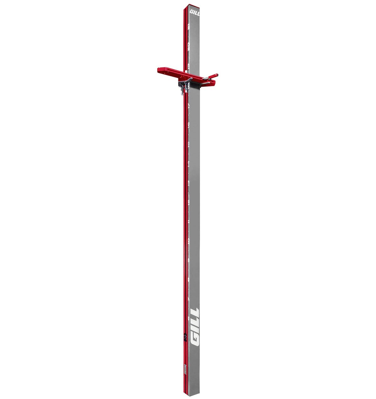 Gill Athletics AGX M4 Pole Vault Standards Gray, Red