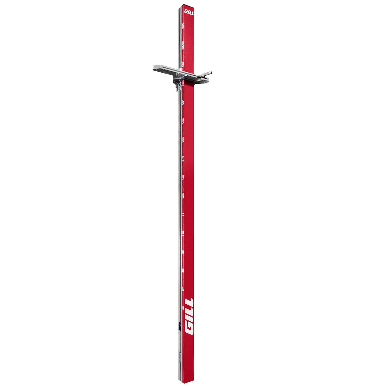 Gill Athletics AGX M4 Pole Vault Standards Red, Silver