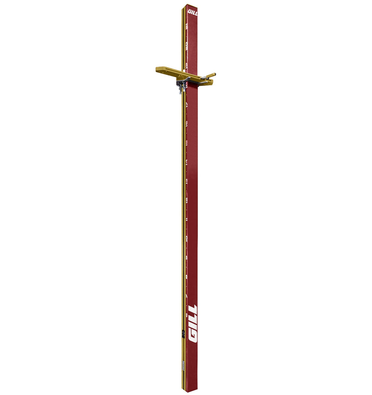 Gill Athletics AGX M4 Pole Vault Standards Maroon, Old Gold