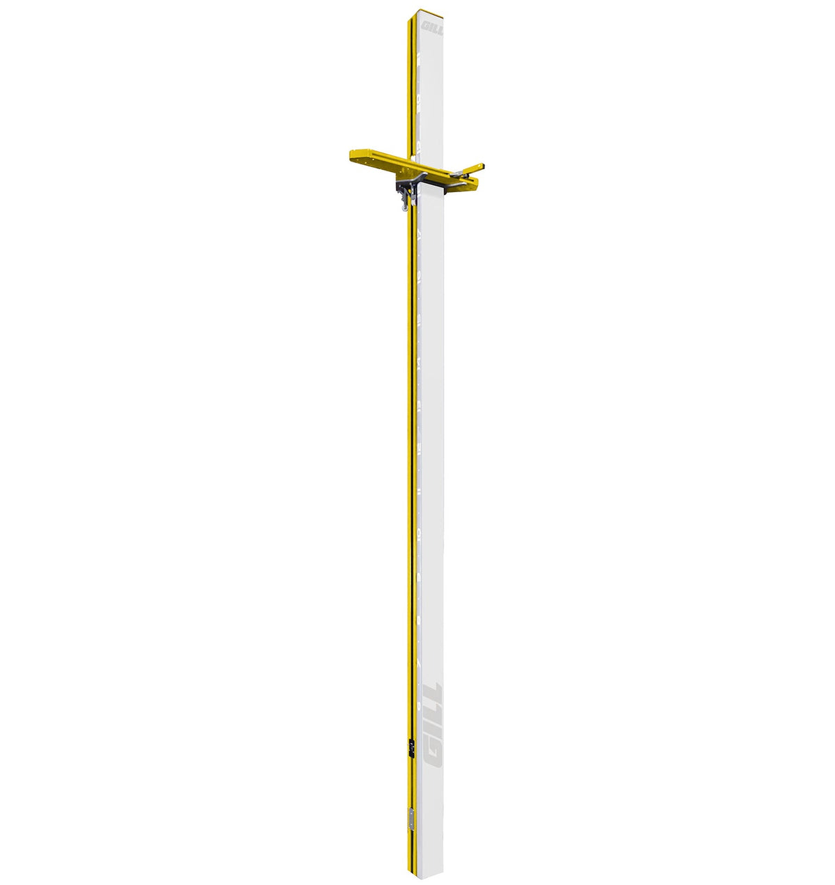 Gill Athletics AGX M4 Pole Vault Standards White, Yellow Gold