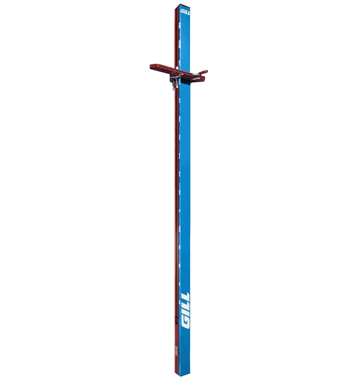 Gill Athletics AGX M4 Pole Vault Standards Light Blue, Maroon