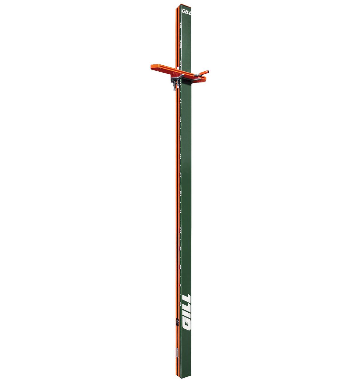 Gill Athletics AGX M4 Pole Vault Standards Dark Green, Orange