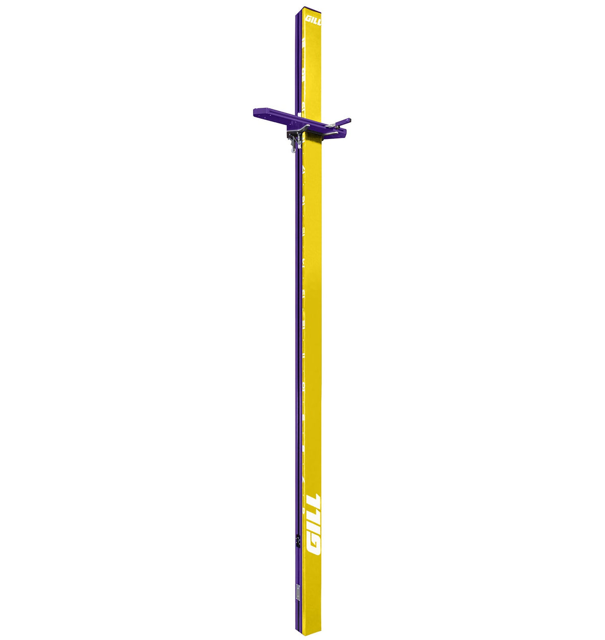 Gill Athletics AGX M4 Pole Vault Standards Yellow Gold, Purple