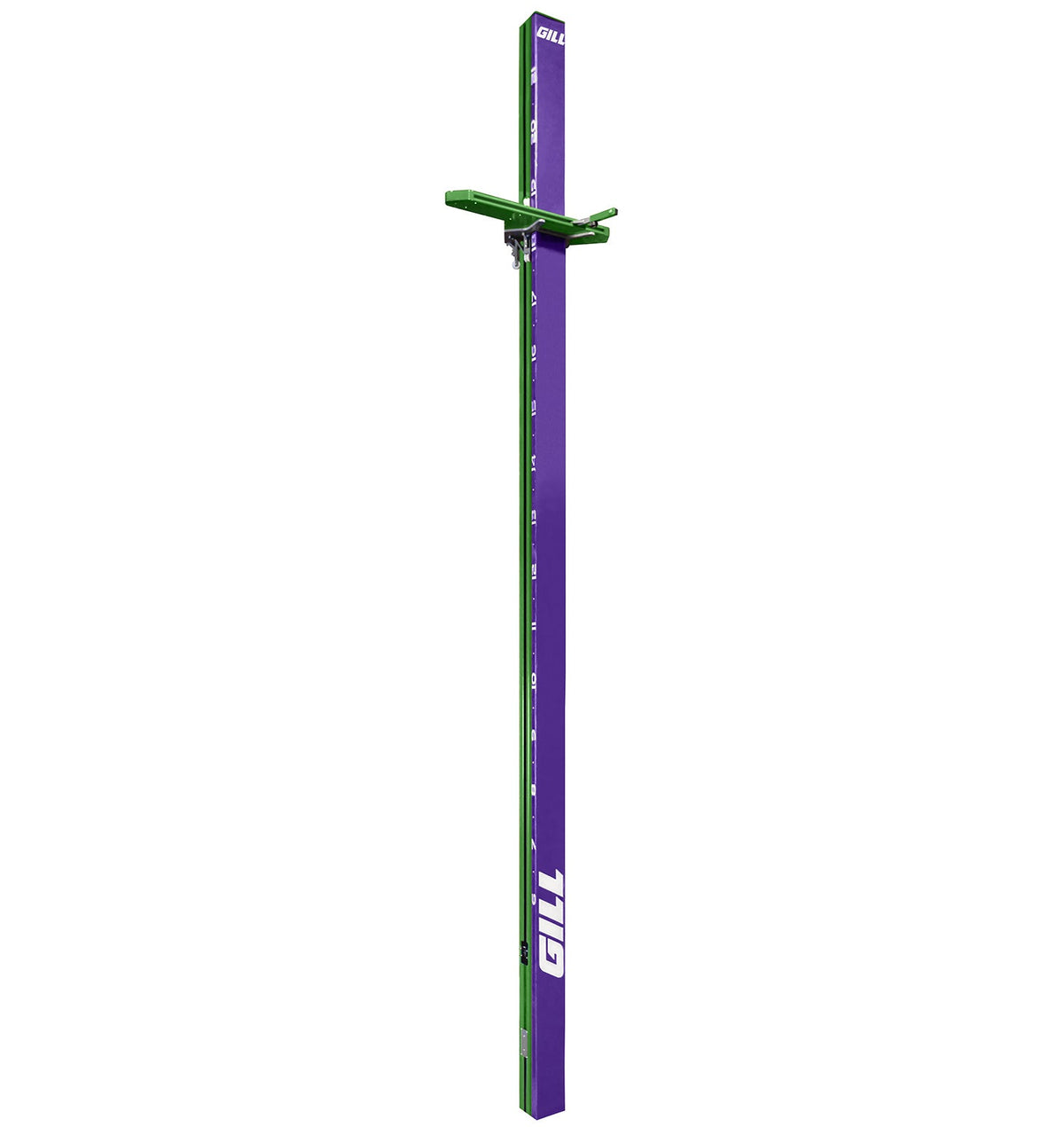 Gill Athletics AGX M4 Pole Vault Standards Purple, Kelly Green