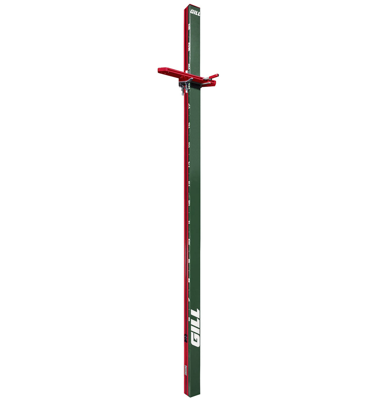 Gill Athletics AGX M4 Pole Vault Standards Dark Green, Red