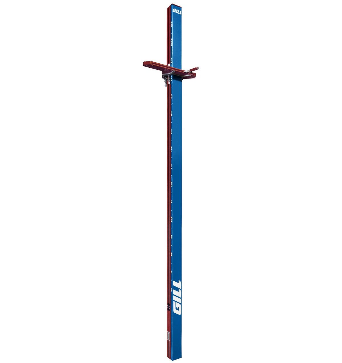 Gill Athletics AGX M4 Pole Vault Standards Royal Blue, Maroon