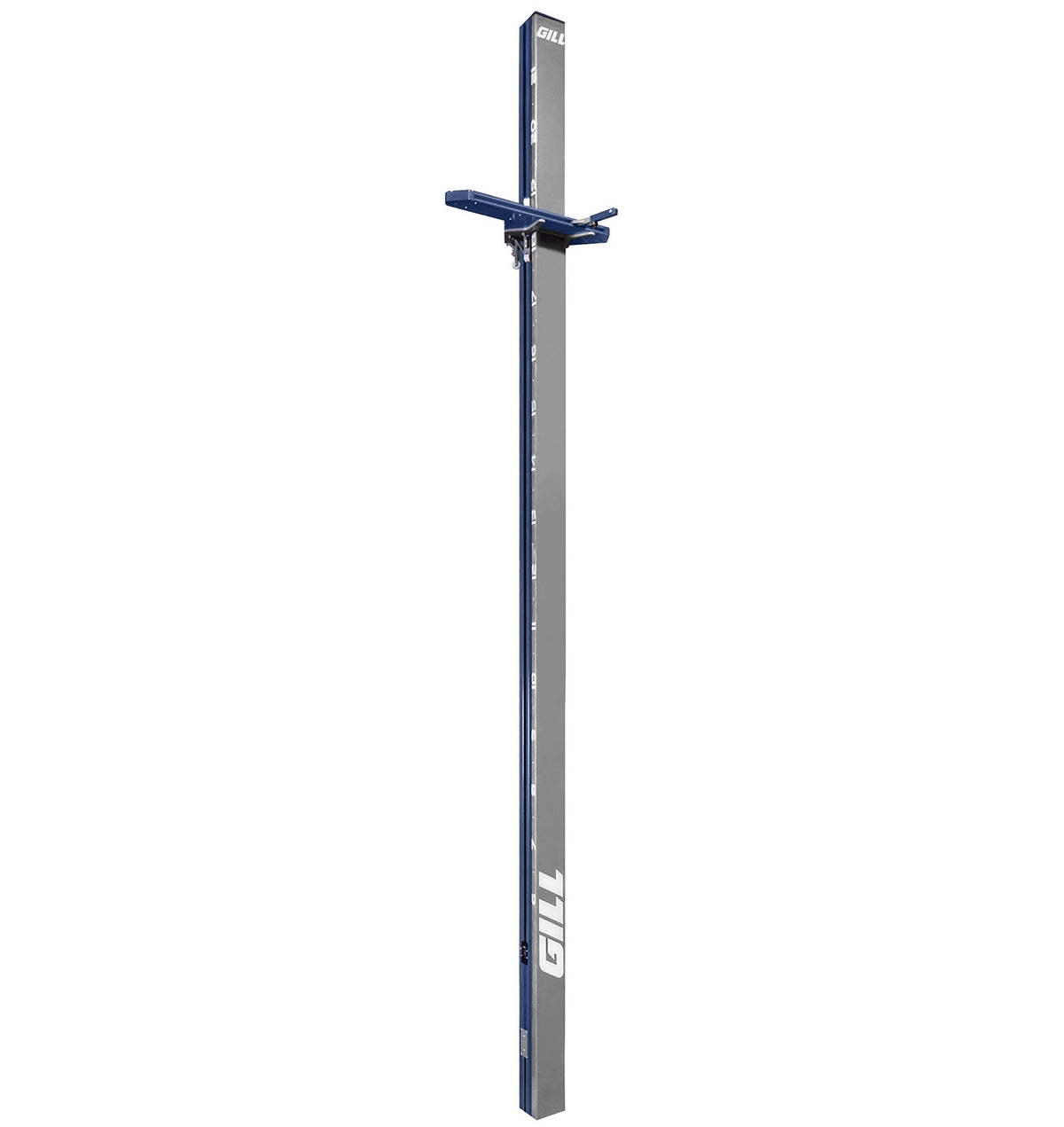 Gill Athletics AGX M4 Pole Vault Standards Gray, Navy Blue
