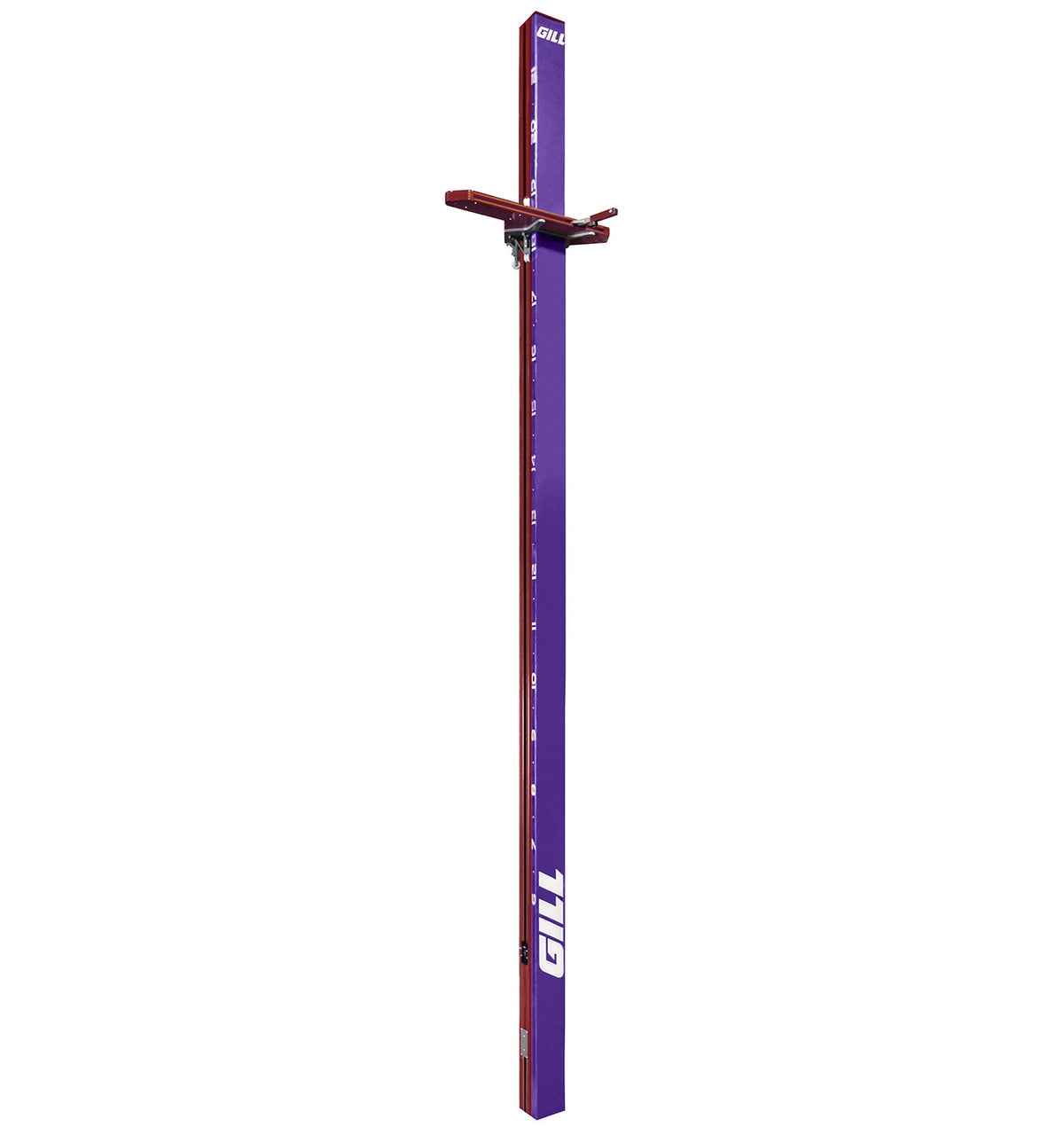 Gill Athletics AGX M4 Pole Vault Standards Purple, Maroon