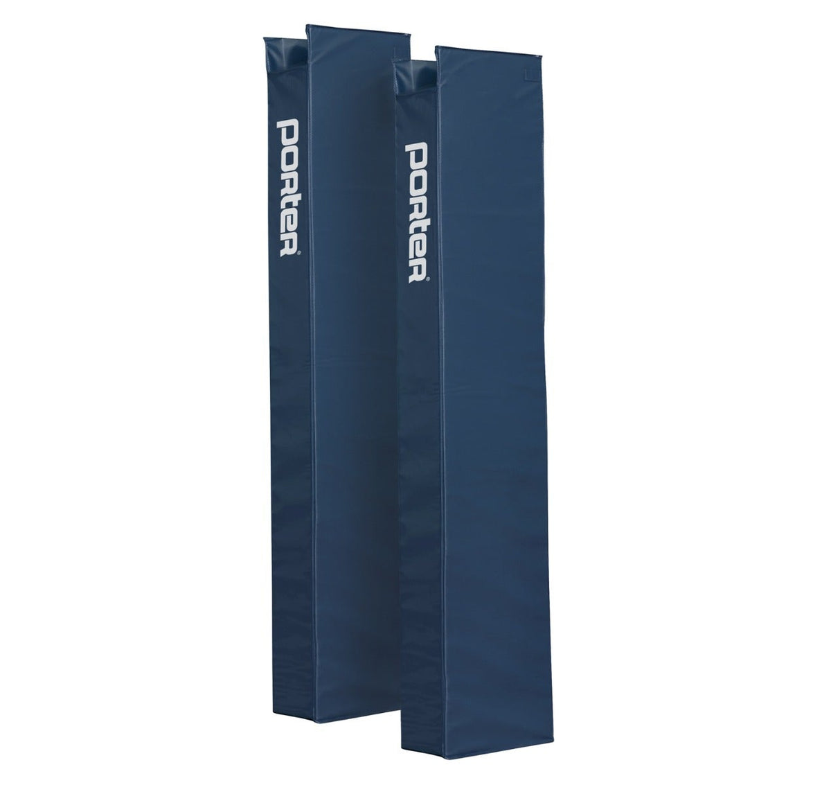 Porter Athletic Vb Official Upright Pads End Standard Pads, Navy Blue, Graphics