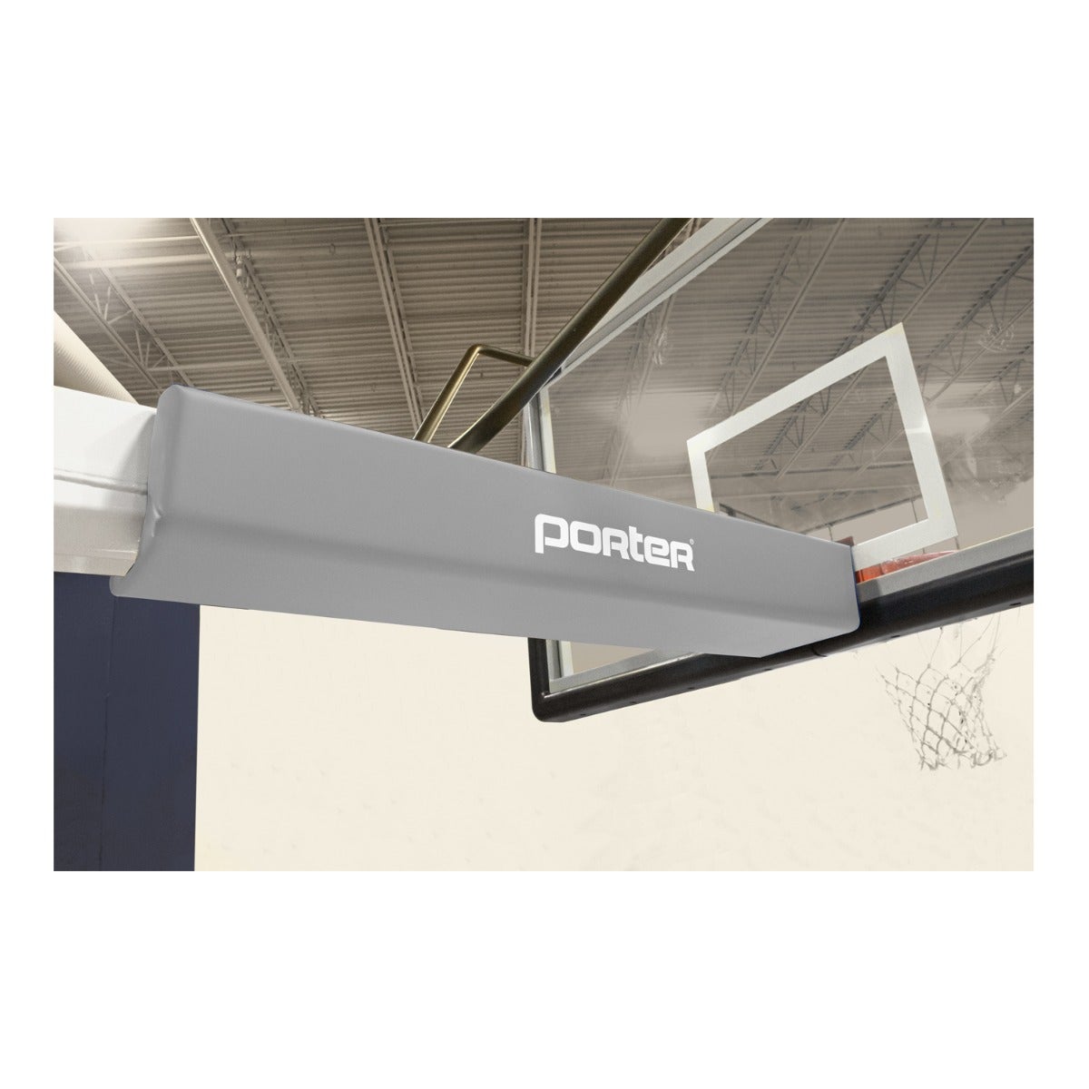 Porter Athletic Portable Boom Pads 1835/1635 Portable, Gray, No Graphics