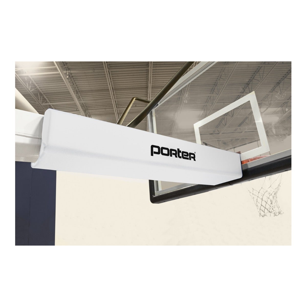 Porter Athletic Portable Boom Pads 1135 Portable, White, Graphics