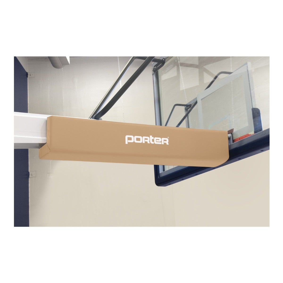 Porter Athletic Portable Boom Pads 1135 Portable, Tan, No Graphics