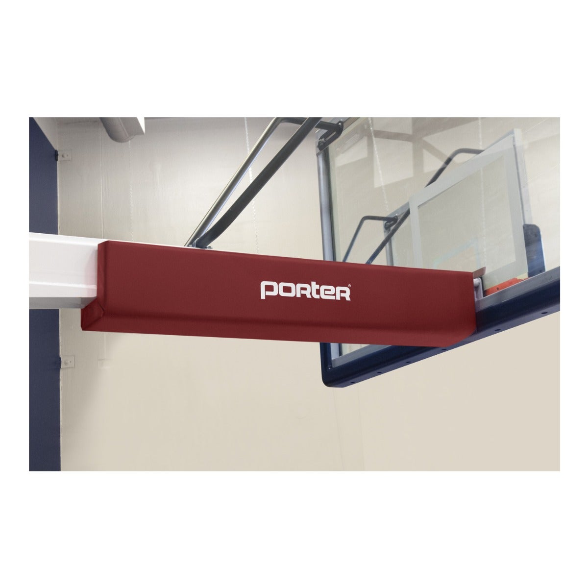 Porter Athletic Portable Boom Pads 1135 Portable, Maroon, No Graphics
