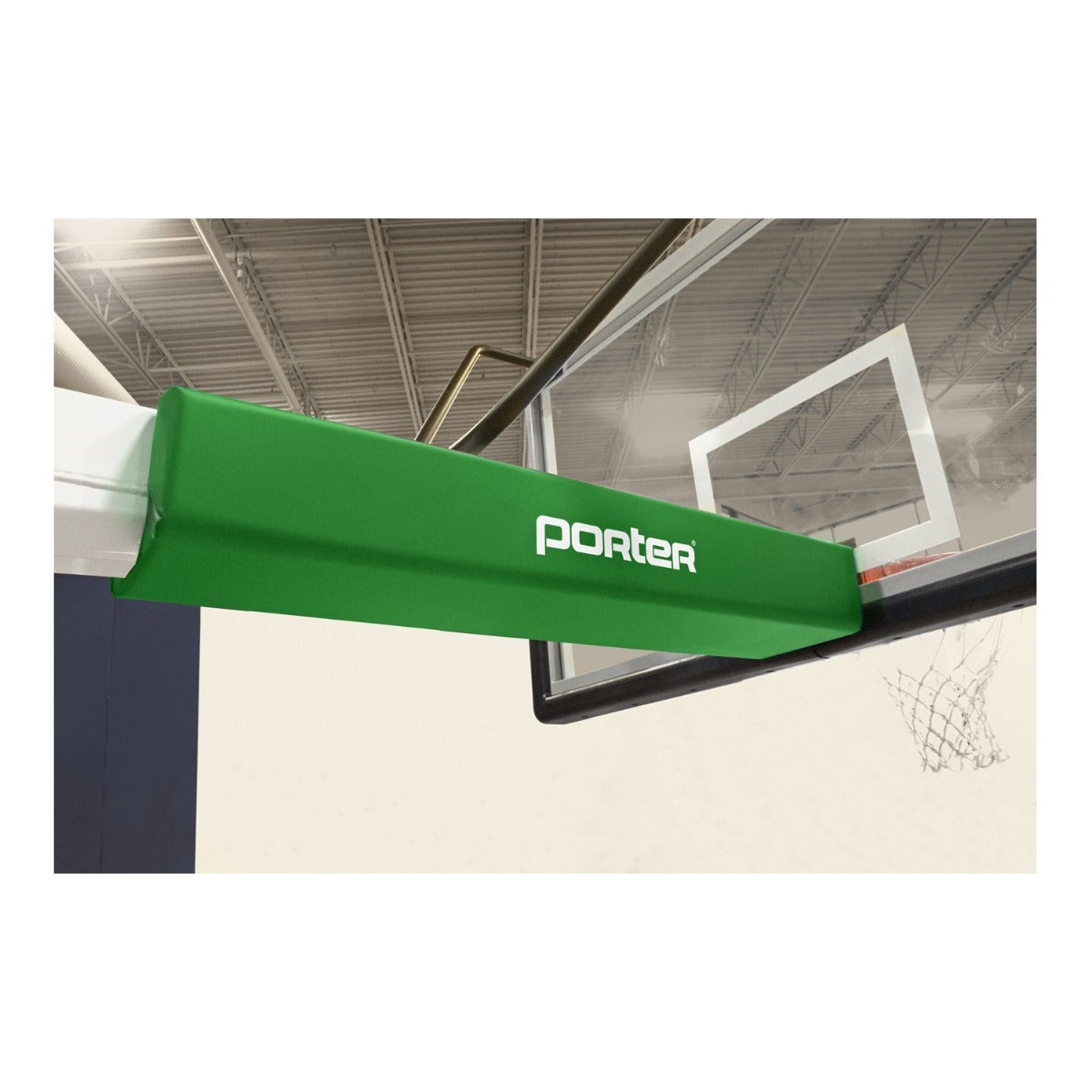 Porter Athletic Portable Boom Pads 1135 Portable, Kelly Green, Graphics