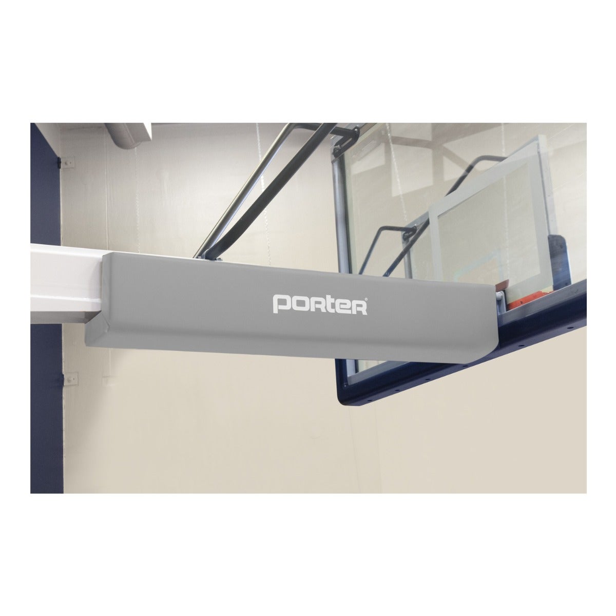 Porter Athletic Portable Boom Pads 1135 Portable, Gray, No Graphics