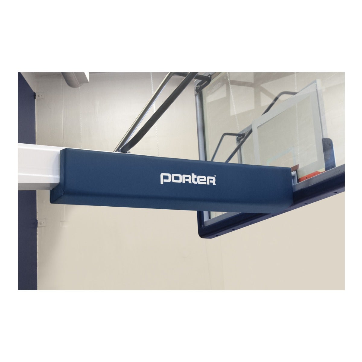 Porter Athletic Portable Boom Pads 1135 Portable, Navy Blue, No Graphics