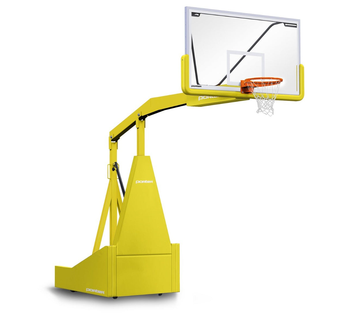 Porter Athletic 1135 Competition Portable Backstop Yellow Gold, Yellow Gold, No Graphics