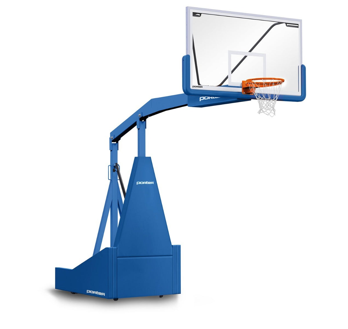 Porter Athletic 1135 Competition Portable Backstop Royal Blue, Royal Blue, No Graphics