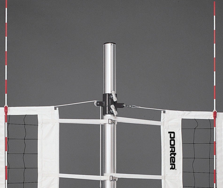 Porter Athletic Powr Rib Ii Vb Split Collar Center Standard With Pad 3-1/2" diameter, Light Blue, No Graphics